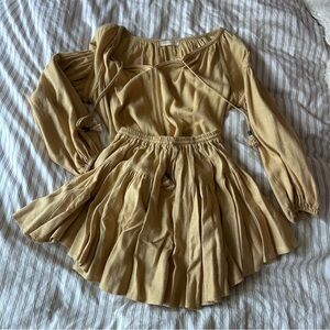 SPELL blouse and skirt set, XS/S